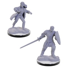 D&D: Nolzur's Marvelous Miniatures: Reborn Paladin & Reborn Warlock Wave 22